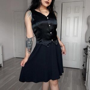 🖤Vintage Grunge Retro Goth Rockabilly Dress